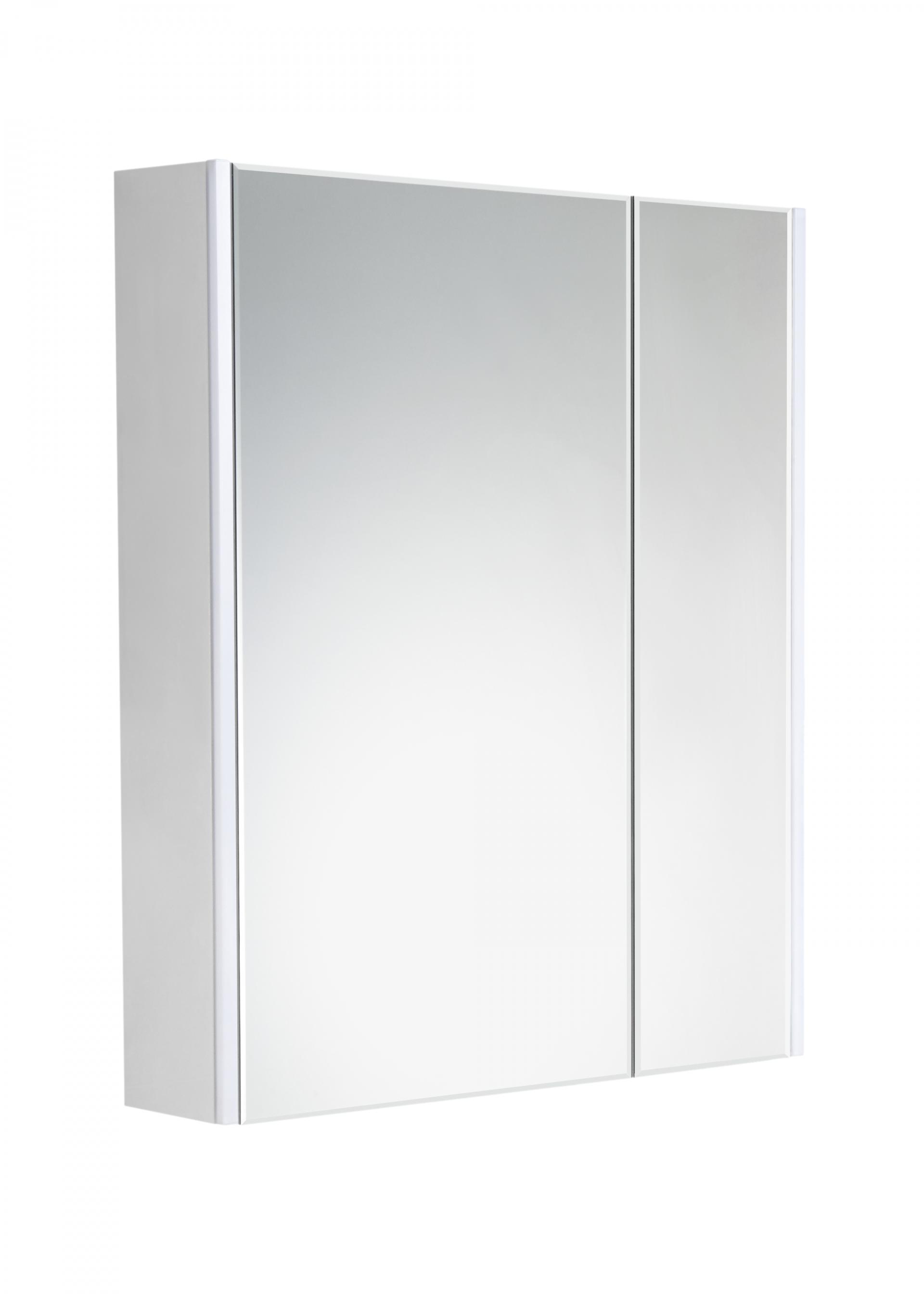Фото: Зеркало-шкаф 70 см Roca Ronda ZRU9303008 бетон/белый глянец Roca в каталоге