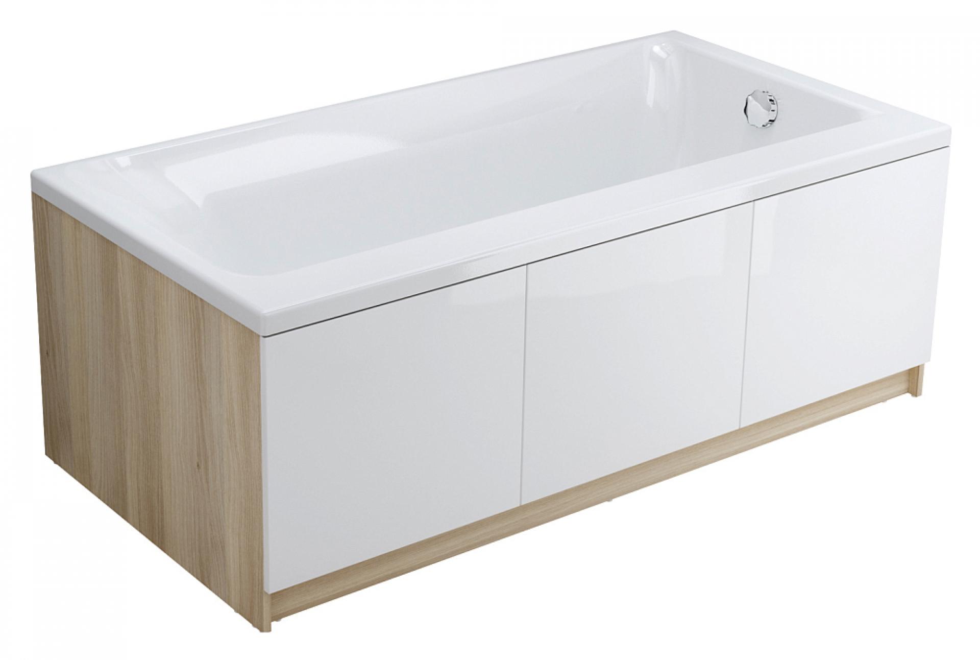 Фото: Акриловая ванна Cersanit Smart 170х80 P-WP-SMART*170-LNL левая Roca в каталоге