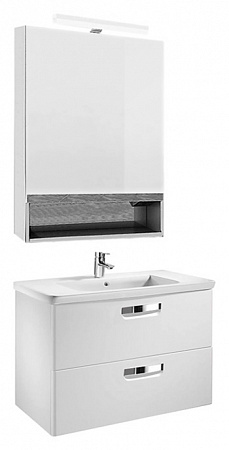 Фото: Мебель для ванной Roca Gap 70 белая матовая Roca в каталоге